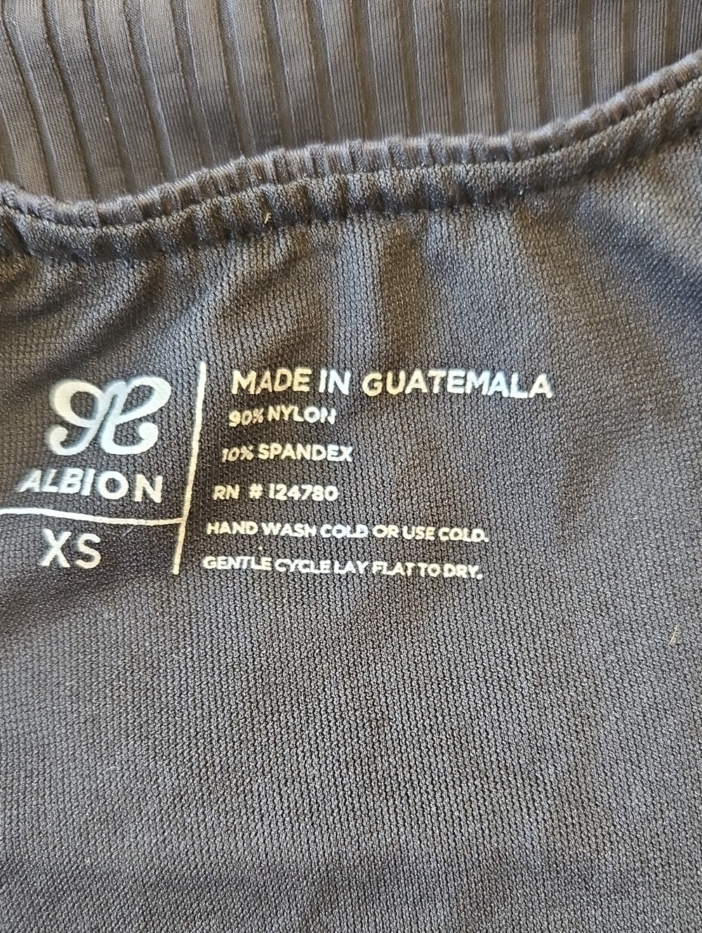 Albion Classic Full-coverage Hampton Ribbed Ruffle Tank XS - Picture 7 of 9